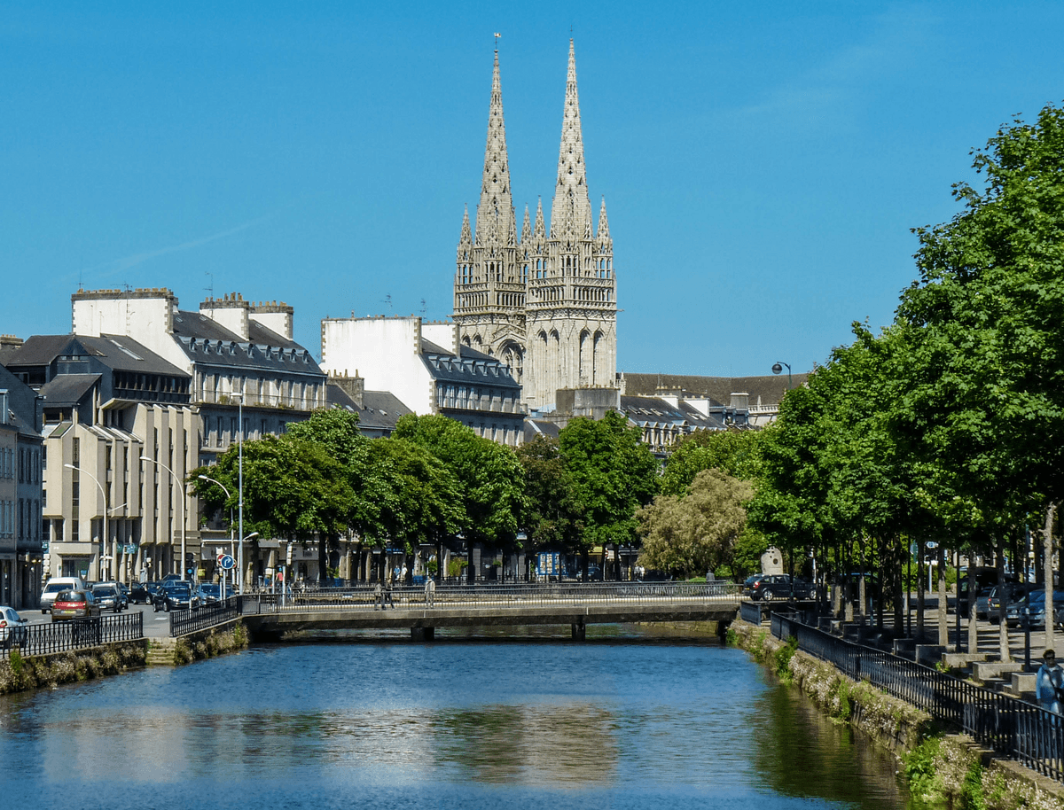 Vue de Quimper